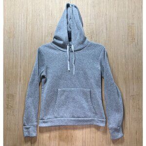 Women's Long Sleeve Hoodie - Grey - Medium